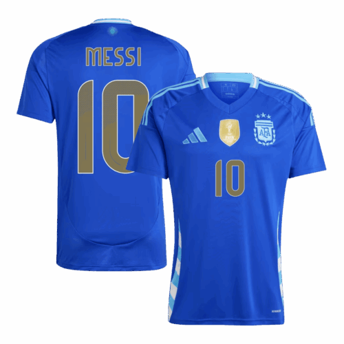 457910_1 Argentina MESSI #10 アウェイ ユニフォーム 2024