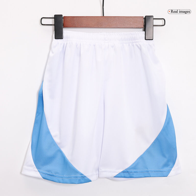 キッズ  Argentina ホーム サッカーユニフォーム キット上下セット Copa America 2024