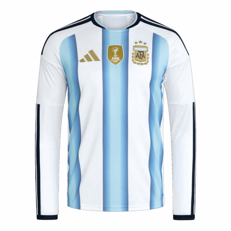 Argentina Long Sleeve Home Soccer Jersey 2026
