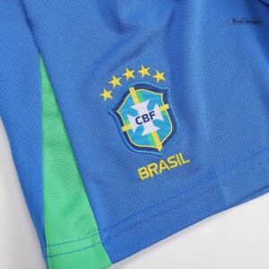 Brazil ホーム ユニフォーム キット Copa America 2024 キッズ 上下セット