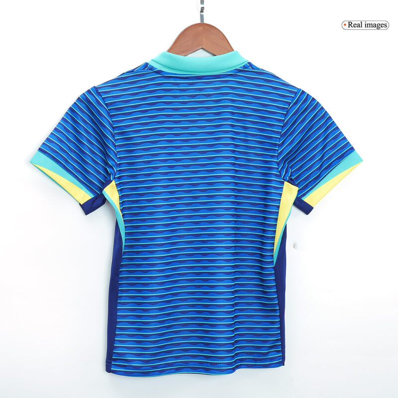 Brazil アウェイ ユニフォーム キット Copa America 2024 キッズ 上下セット