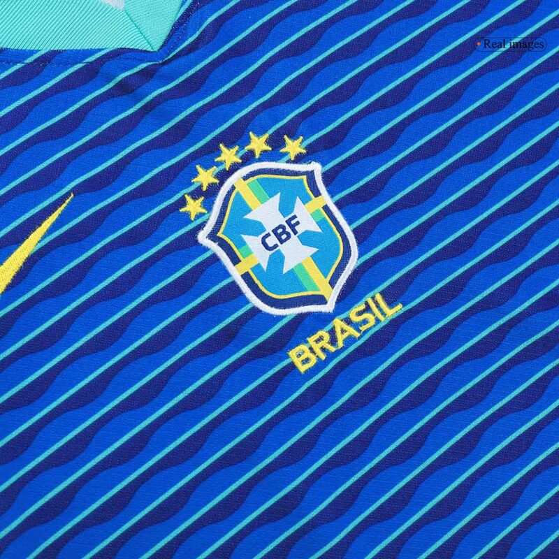 Brazil アウェイ ユニフォーム キット Copa America 2024 キッズ 上下セット