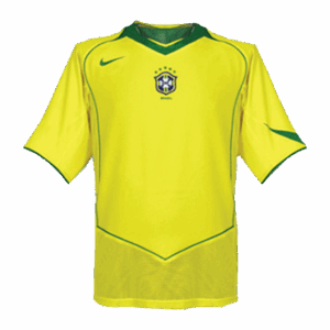 89691_1 Brazil ホーム ユニフォーム Retro 2004