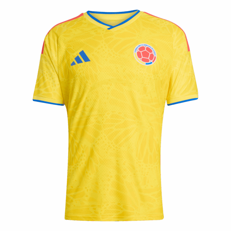 Colombia LUIS DíAZ #7 Home Soccer Jersey Authentic 2026