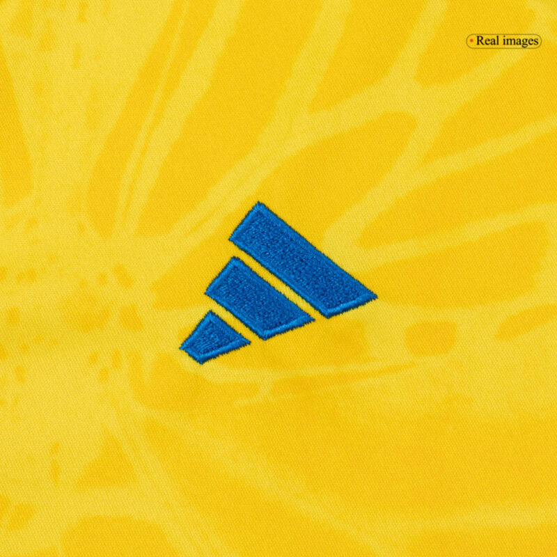 Kid's Colombia Home Soccer Jersey Kit(Jersey+Shorts) World Cup 2026 Yellow