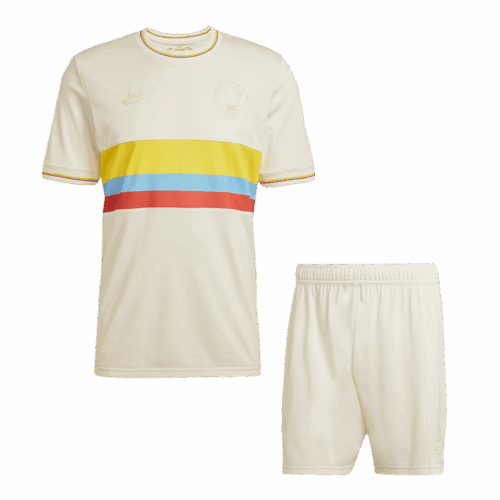 500666_1 Colombia サッカーユニフォーム キット 2024 上下セット - 100th Anniversary