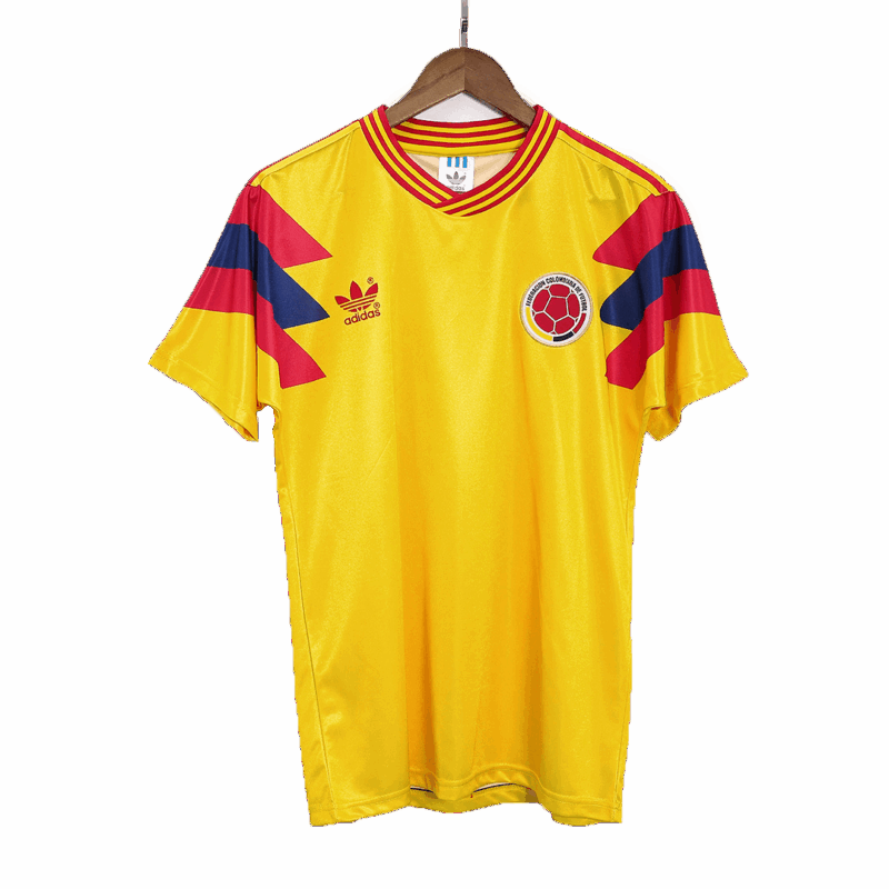 119511_1 Colombia ホーム ユニフォーム Retro 1990
