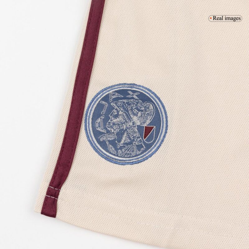 キッズ  アヤックス サード  アウェイ サッカーユニフォーム キット 25/26 White