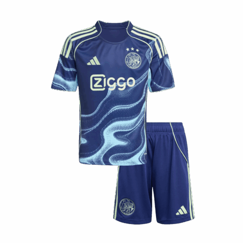 616734_1 Kid's Ajax Away Soccer Jersey Kit上下セット 2025/26 Navy