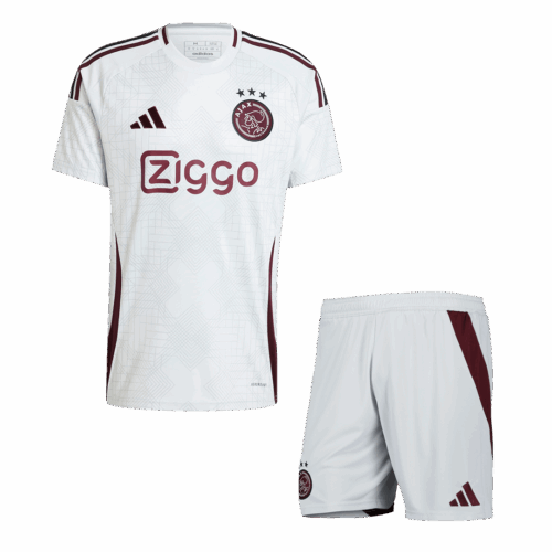 498529_1 アヤックス サード アウェイ サッカーユニフォーム キット 2024/25 上下セット