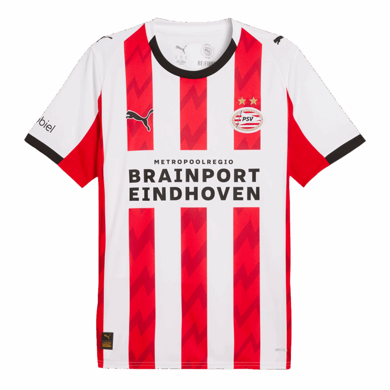 PSV Eindhoven ホーム サッカーユニフォーム 2025/26