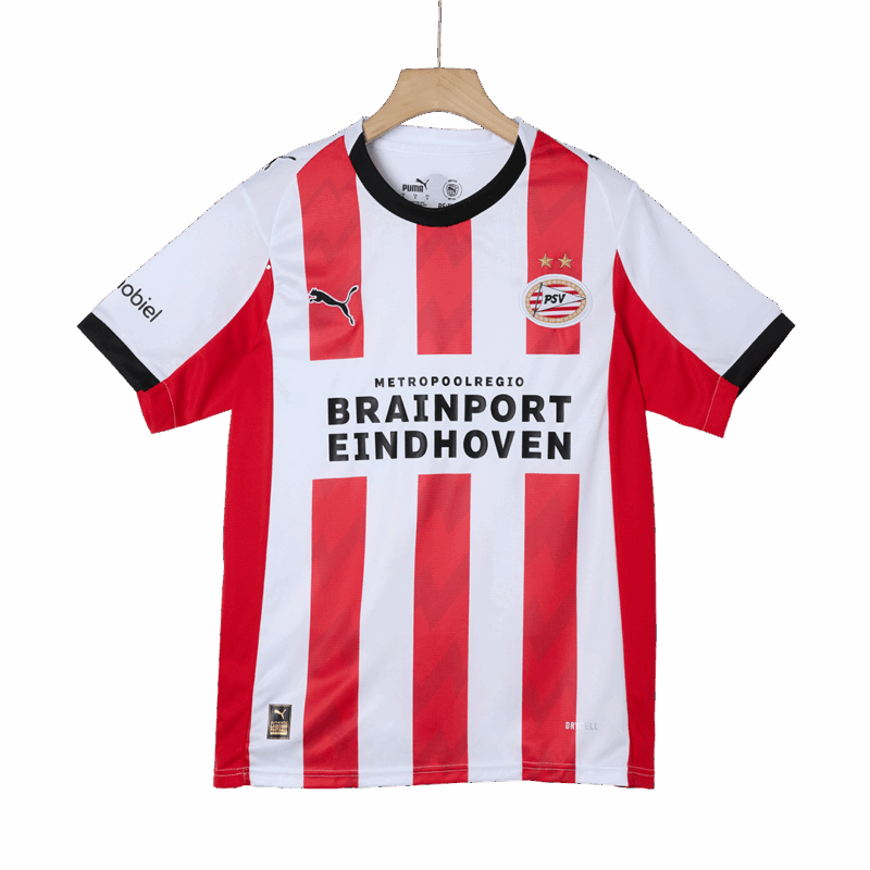 PSV Eindhoven ホーム サッカーユニフォーム 2025/26