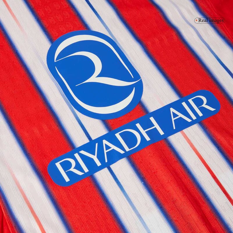 507140_6 アトレチコマドリード J.ALVAREZ #19 ホーム サッカーユニフォーム オーセンティック 2024/25