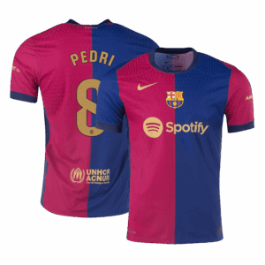 505779_1 バルセロナ PEDRI #8 ホーム ユニフォーム オーセンティック 2024/25