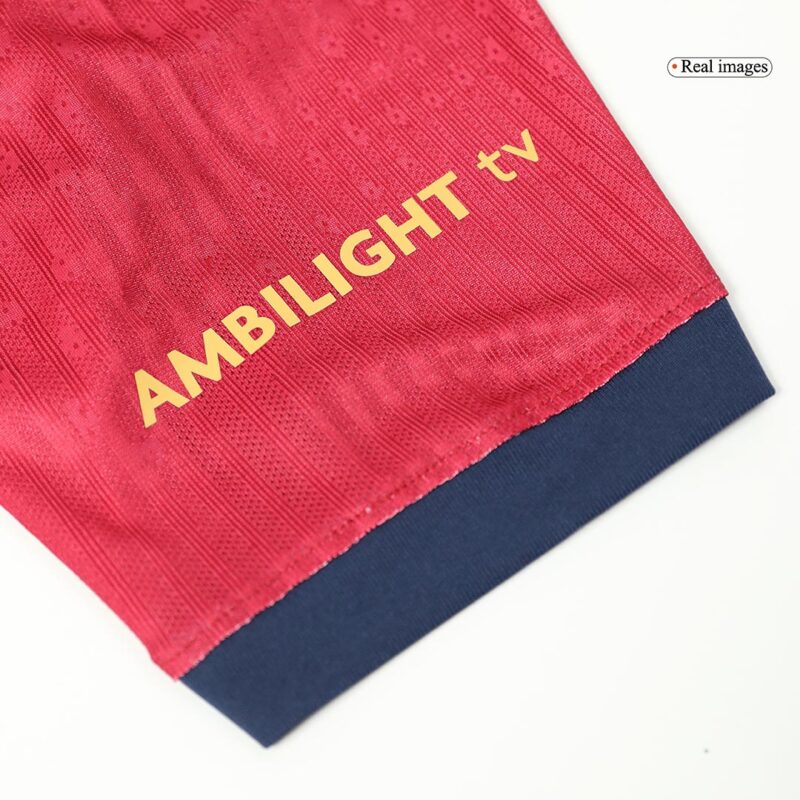 505843_7 バルセロナ GAVI #6 ホーム サッカーユニフォーム オーセンティック 2024/25- Spotify Logo Without Text