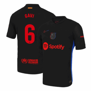 505845_1 バルセロナ GAVI #6 アウェイ サッカーユニフォーム オーセンティック 2024/25