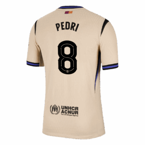 594965_3 バルセロナ PEDRI #8 アウェイ サッカーユニフォーム オーセンティック 2025/26 - UCL Edition