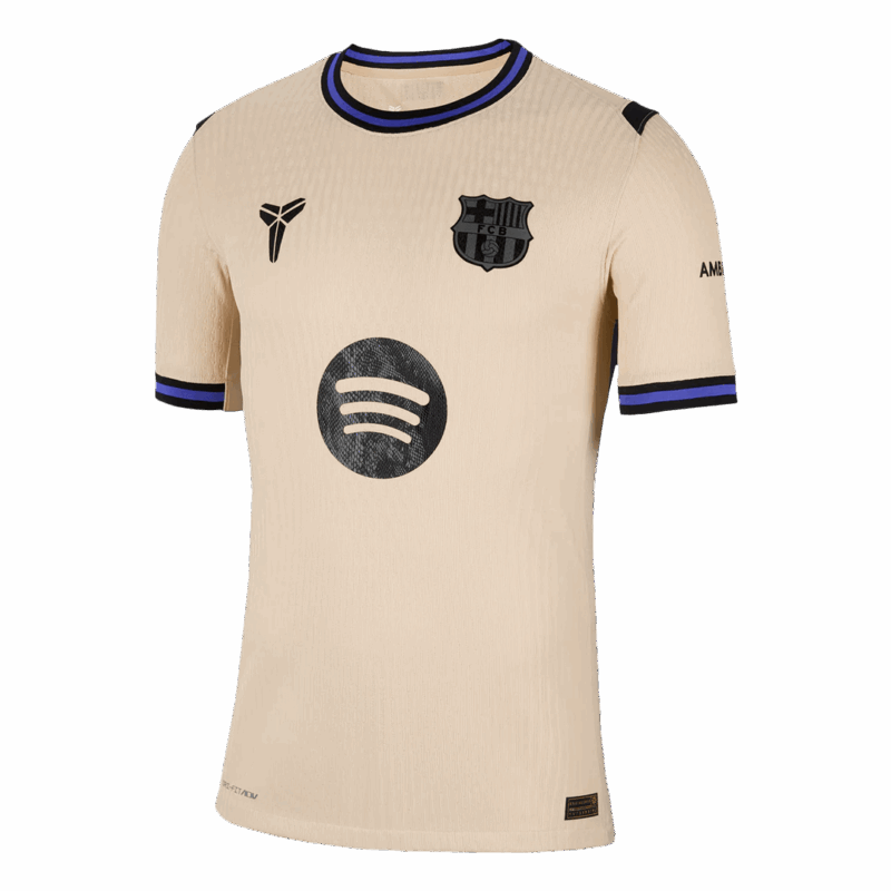 バルセロナ PEDRI #8 アウェイ サッカーユニフォーム オーセンティック 2025/26 - UCL Edition