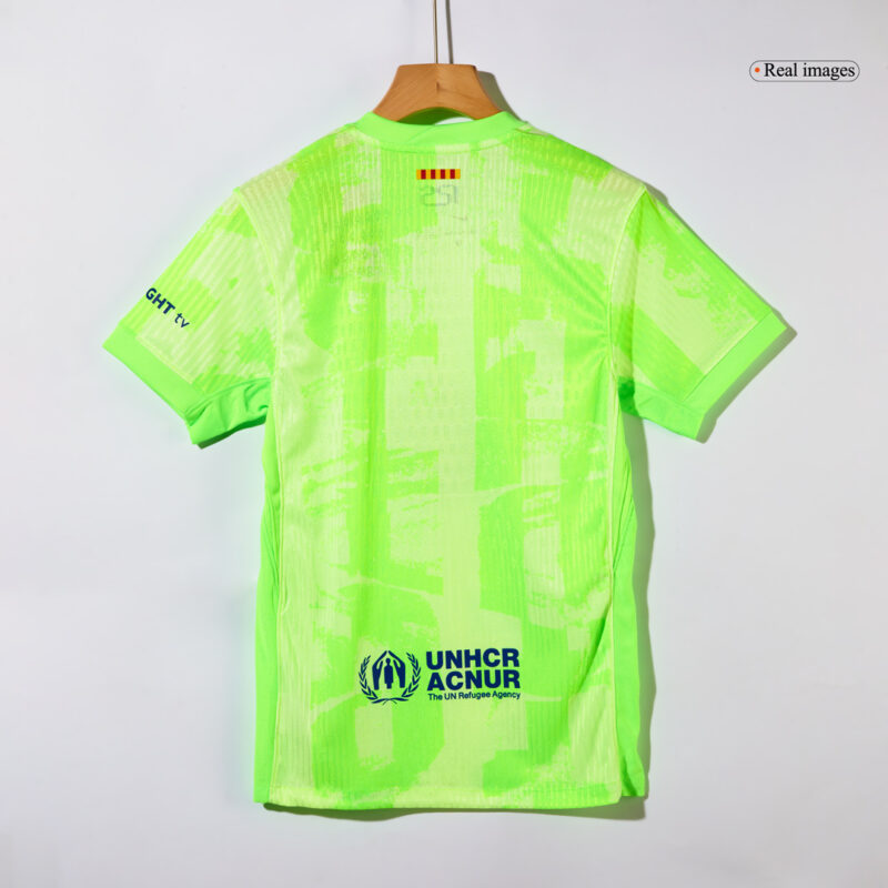 バルセロナ サード  アウェイ サッカーユニフォーム オーセンティック 2024/25-（Spotify Logo Without Text）