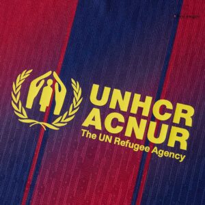 590899_15 オーセンティック バルセロナ ホーム サッカーユニフォーム 2025/26 Red&Blue