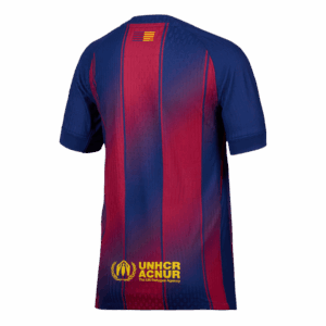 590899_2 オーセンティック バルセロナ ホーム サッカーユニフォーム 2025/26 Red&Blue