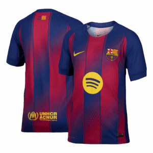 590899_3 オーセンティック バルセロナ ホーム サッカーユニフォーム 2025/26 Red&Blue