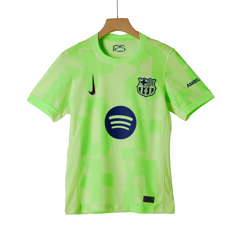 バルセロナ サード  アウェイ サッカーユニフォーム キット 2024/25 上下セット - (Spotify Logo Without Text)