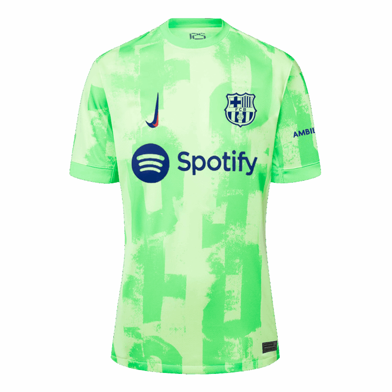 505889_3 バルセロナ サード アウェイ サッカーユニフォーム キット 2024/25 (ユニフォーム+Shorts+Socks)