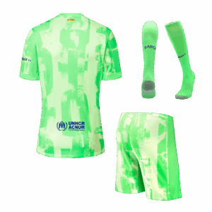 505890_2 バルセロナ サード アウェイ サッカーユニフォーム キット 2024/25 (ユニフォーム+Shorts+Socks) - (Spotify Logo Without Text)
