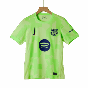 505890_4 バルセロナ サード アウェイ サッカーユニフォーム キット 2024/25 (ユニフォーム+Shorts+Socks) - (Spotify Logo Without Text)