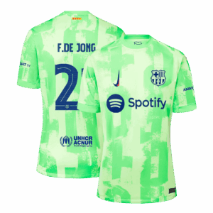 バルセロナ F.DE JONG #21 サード  アウェイ ユニフォーム 2024/25 - UCL Edition