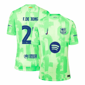 505867_1 バルセロナ F.DE JONG #21 サード アウェイ ユニフォーム 2024/25 - UCL(Spotify Logo Without Text)