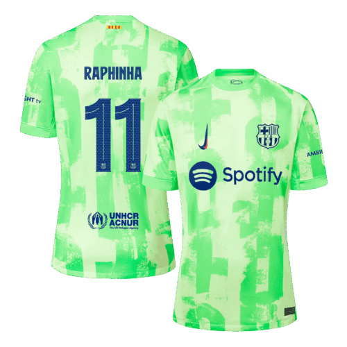 バルセロナ RAPHINHA #11 サード  アウェイ ユニフォーム 2024/25 - UCL Edition