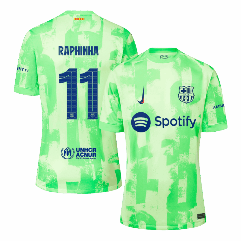 バルセロナ RAPHINHA #11 サード  アウェイ ユニフォーム 2024/25 - UCL Edition