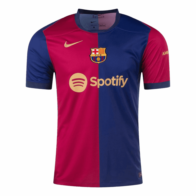 578709_2 バルセロナ RAPHINHA #11 ホーム サッカーユニフォーム 2024/25 - UCL Edition