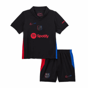 505819_1 バルセロナ アウェイ サッカーユニフォーム キット 2024/25 キッズ 上下セット