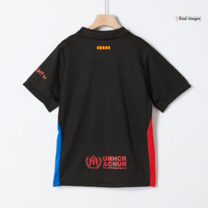 505819_5 バルセロナ アウェイ サッカーユニフォーム キット 2024/25 キッズ 上下セット