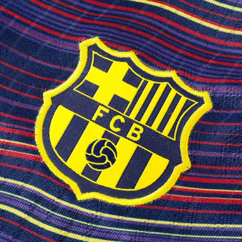 Kid's Barcelona Zipper Sweatshirt Kit(Top+Pants) 25/26 Colorful