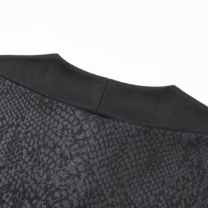 Kid's Barcelona Zipper Sweatshirt Kit(Top+Pants) 25/26 Black