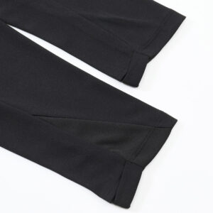 Kid's Barcelona Zipper Sweatshirt Kit(Top+Pants) 25/26 Black