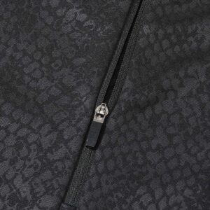 Kid's Barcelona Zipper Sweatshirt Kit(Top+Pants) 25/26 Black