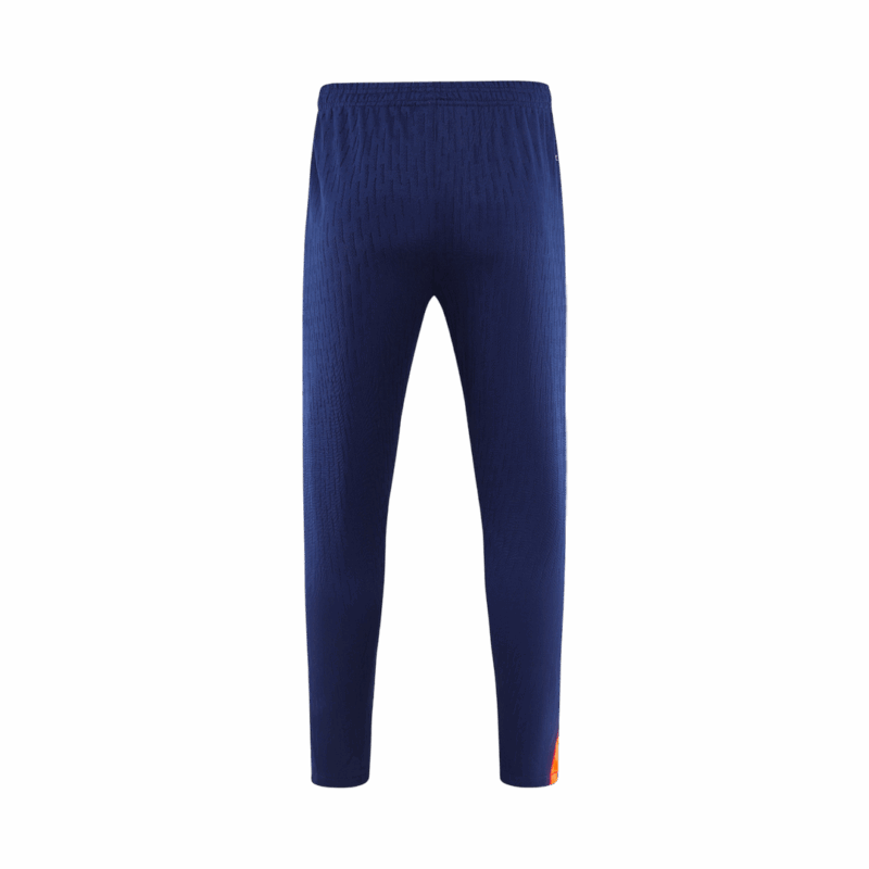 Kid's Barcelona Zipper Sweatshirt Kit(Top+Pants) 25/26 Black&Orange