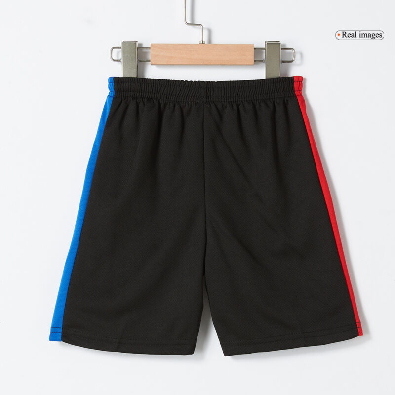 バルセロナ アウェイ サッカーユニフォーム キット 2024/25 キッズ 上下セット- Spotify Logo Without Text