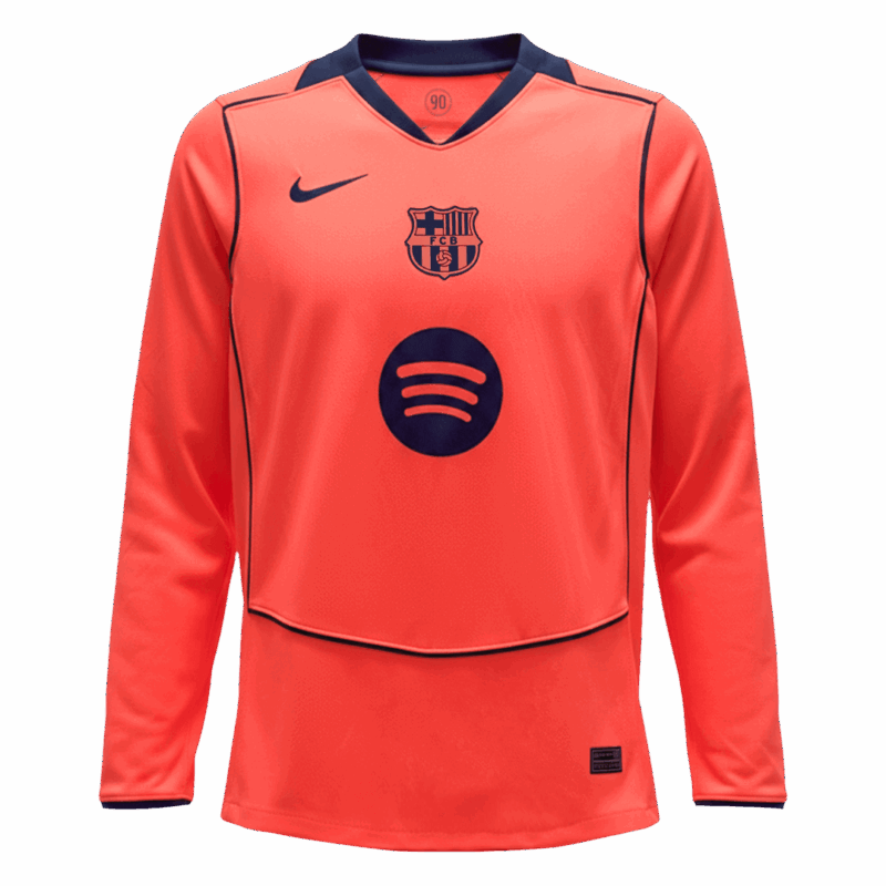 Barcelona Long Sleeve Soccer Jersey 2025/26