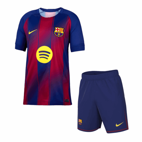 バルセロナ ホーム サッカーユニフォーム キット 2025/26 上下セット