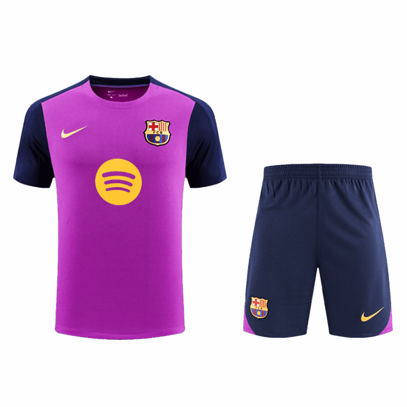 バルセロナ Pre-Match Training サッカーユニフォーム キット 2025/26 上下セット