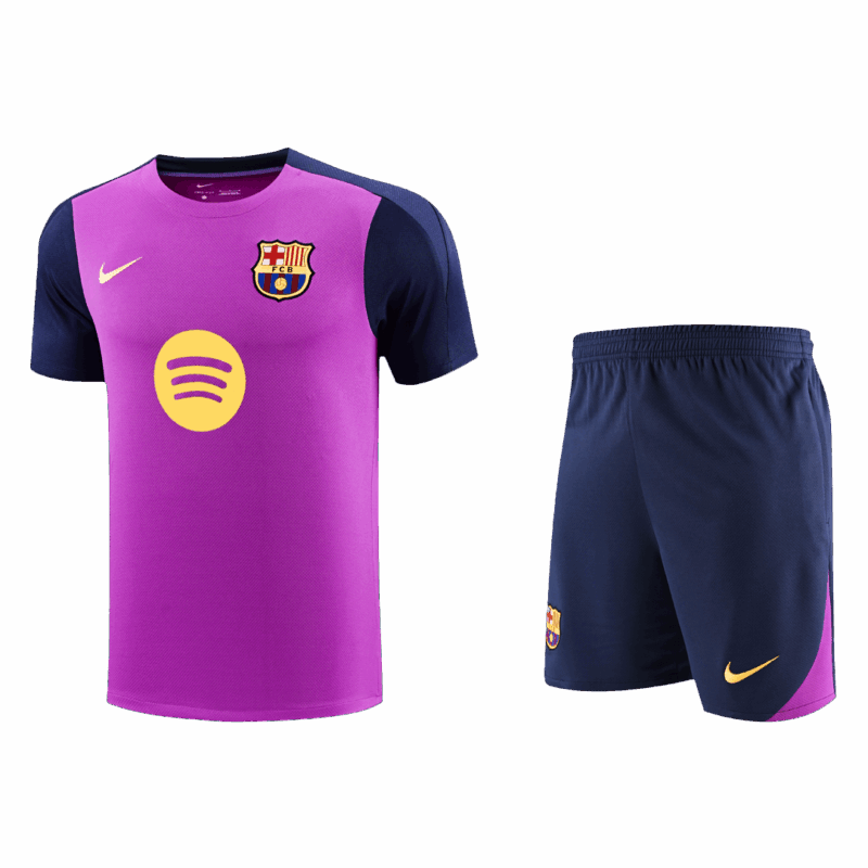 バルセロナ Pre-Match Training サッカーユニフォーム キット 2025/26 上下セット