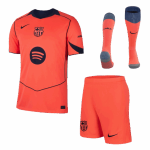 615850_1 Barcelona Third Away Soccer Jersey Kit 2025/26