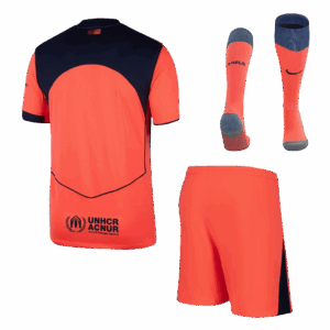 615850_2 Barcelona Third Away Soccer Jersey Kit 2025/26