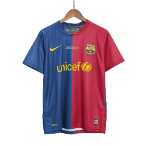 508705_2 バルセロナ A.INIESTA #8 ホーム サッカーユニフォーム Retro 2008/09